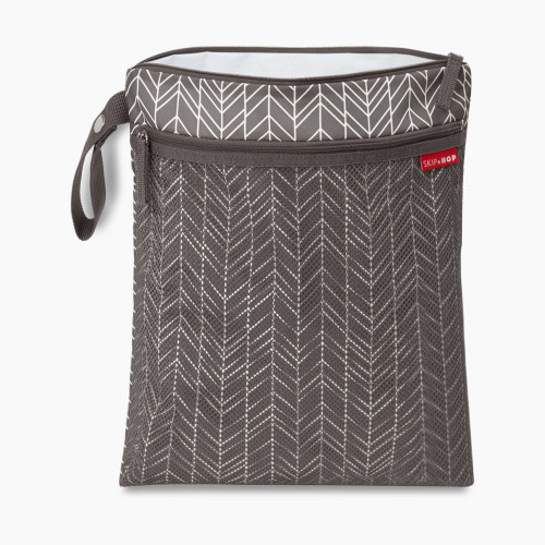 Skip Hop Grab & Go Wet/Dry Bag - Gray Feather