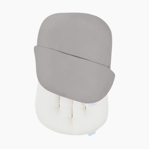 Snuggle Me Organic Infant Lounger + Cover Bundle - Stone