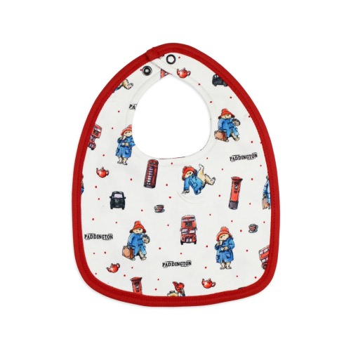 x Paddington Bear™ 2-Layer Reversible Organic Cotton Bib