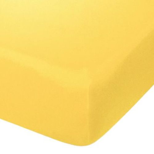 2 Pack Brushed Microfiber Fitted Crib Sheet, Super Soft And Cozy Crib Sheet For Boys, Girls, 28x52 Inches, Yellow - Ntbay