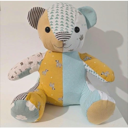 Memory Bear Keepsake Bear Weighted bear birth weight Bear Bereavement Bear mother's day gift embroided name bear personalised bear gift
