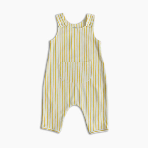 Pehr Stripes Away Overall - Stripes Away Marigold, 0-3 M