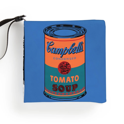 Andy Warhol Crinkle Fabric Stroller Book