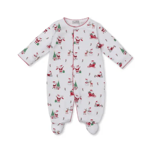 Christmas Capers Footie - Newborn