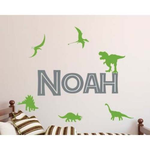 Sticky Wall Vinyl Name Decal