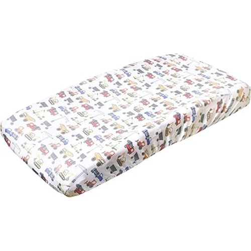 Copper Pearl Premium Knit, Changing Pad Cover - Diesel