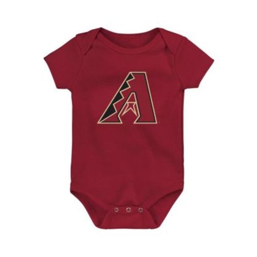 Newborn Boys and Girls Red Arizona Diamondbacks Primary Team Logo 0-3 Months