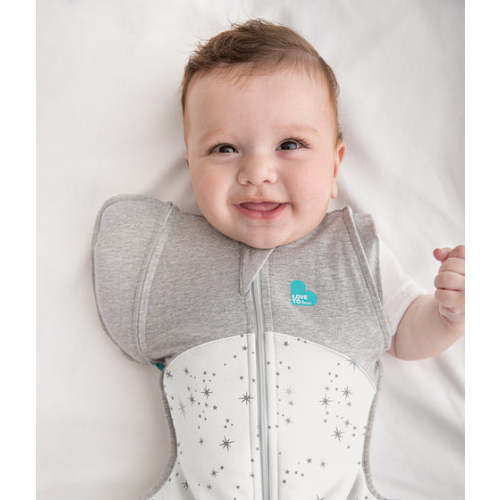 Swaddle Up™ Transition Bag 1.5 TOG Cotton White North Star