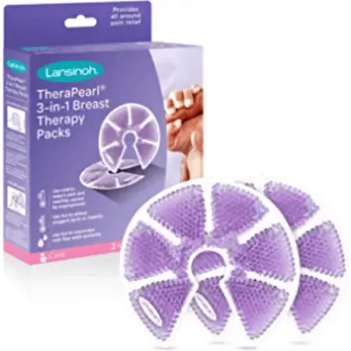 Lansinoh TheraPearl Breast Therapy Pack, Breastfeeding Essentials, 2 Count (Pack of 1)