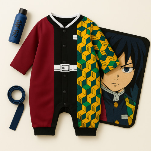 Little Tamioka Kids Cosplay Bodysuit