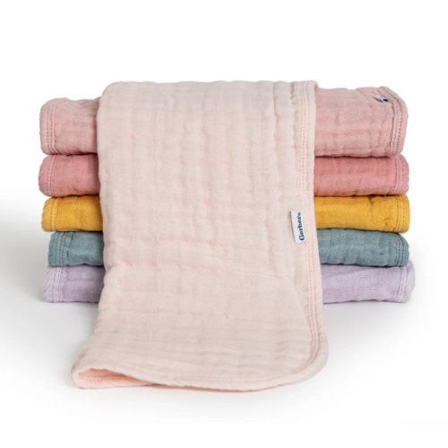 6-Pack Baby Girls Pastel Rainbow Muslin Burp Cloths – Gerber Childrenswear
