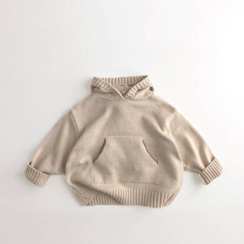 Knit Sweater Hoodie