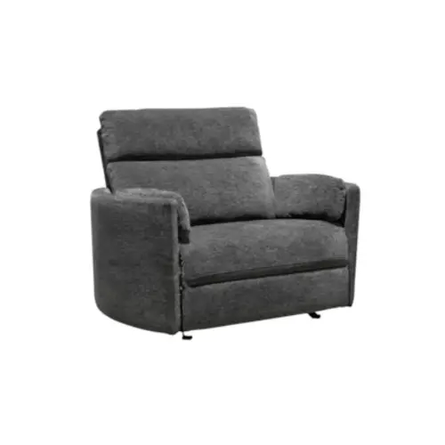 Rayna Ink Nursery 53" Power Gliding Oversized Cuddler Recliner With USB | Glider | Living Spaces