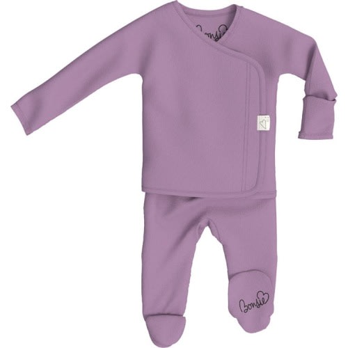 Baby Baby Skin to Skin Footie, 0-3M, Fig