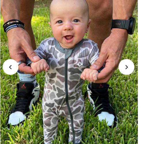 Baby Zip Up - Classic Deer Camo – BURLEBO