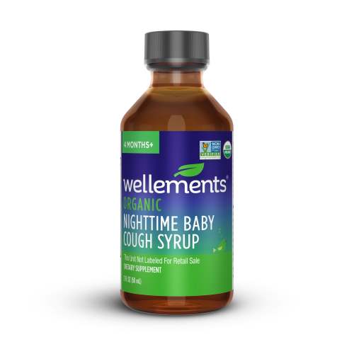 Organic Baby Nighttime Cough Syrup - Baby Coughing At Night Remedies | Wellements