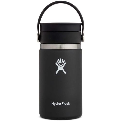 Hydro Flask 12 oz Wide Mouth Bottle with Flex Sip Lid Black