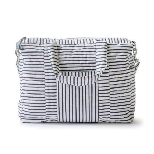 Weekender Bag - Stripes Away Ink Blue