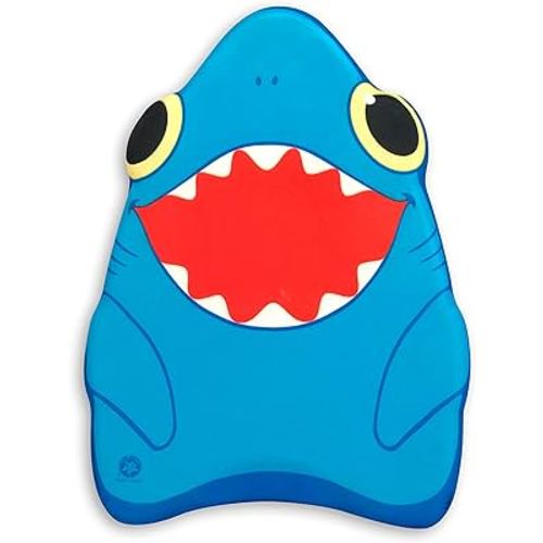 Melissa & Doug Sunny Patch Spark Shark Kickboard - Learn-to-Swim Pool Toy