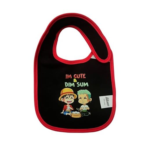 Anime Baby Bibs, 1PC Cotton Baby Bibs for Drooling and Teething, Unisex Baby Drool Bib for Boys Girls, Gift for Anime Lovers