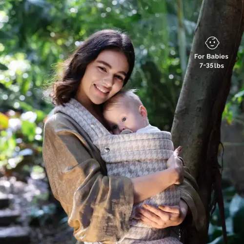 Nest Blanche Baby Carrier for Newborns to Toddlers,Cozy Wrap - TikTok Shop
