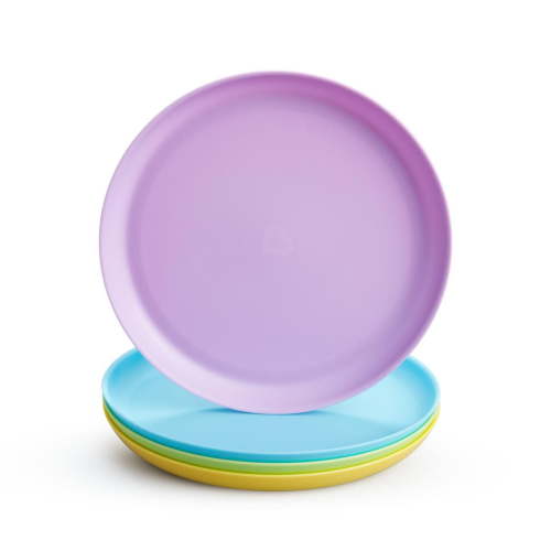Munchkin Multi Plates, 4pk, Ready, set, eat!