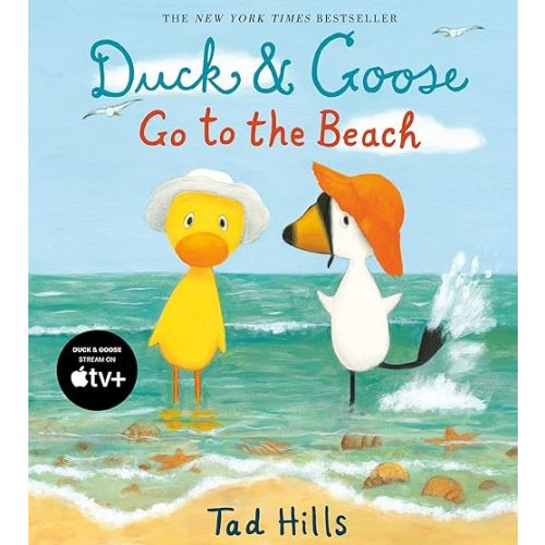 Duck & Goose Go to the Beach Hardcover – Picture Book, April 8, 2014