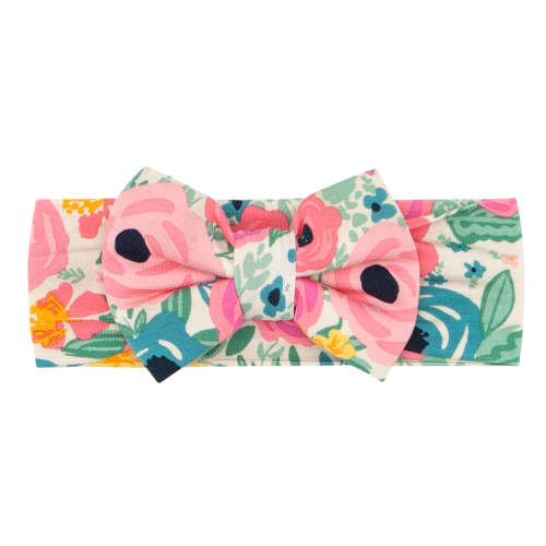 Secret Garden Luxe Bow Headband - Little Sleepies