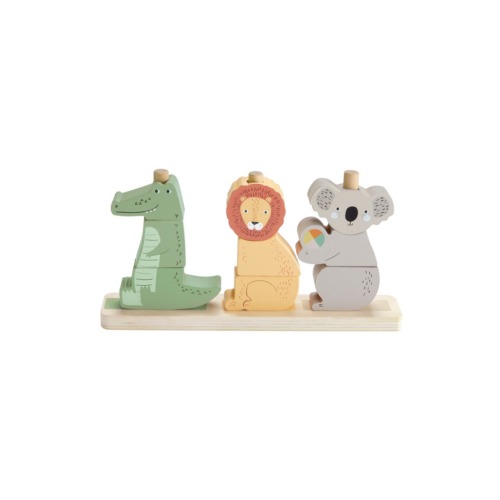 Stack N Sort Animals Wooden Play Set