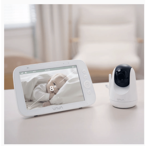 VAVA 1080P 8“ Video Baby Monitor: Big Screen, Clear Vision