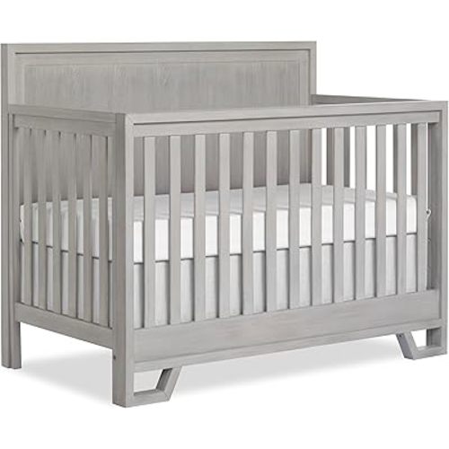 Evolur Vienna 5-in-1 Convertible Crib in Sunbleached
