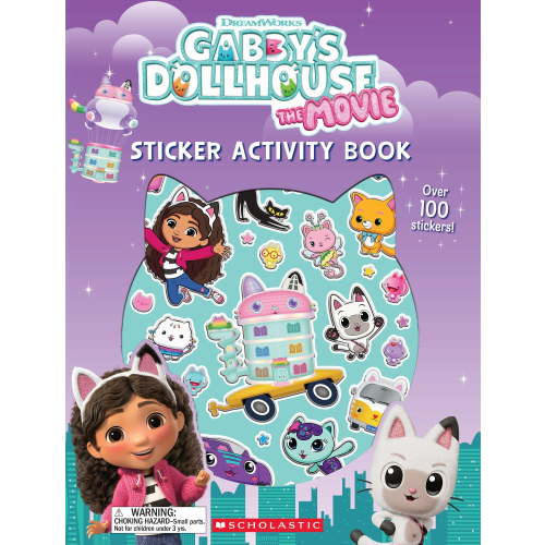 Gabby's Dollhouse: the Movie (Gabby's Dollhouse: Sticker Activity Book with Shiny Stickers) (Paperback)