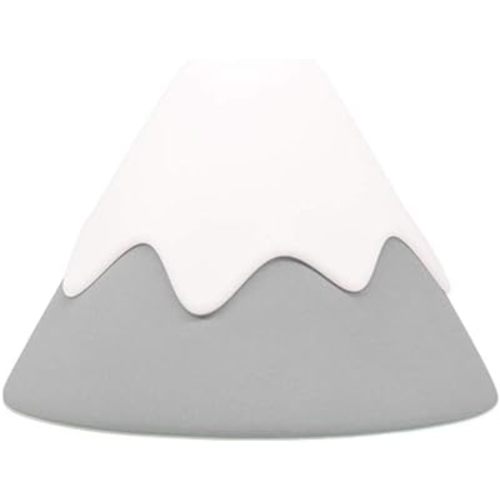LED Night Nursery Lamp Table Night Light Rechargeable Snow Mountain Shaped Lamp Bedside Lamp for Room
