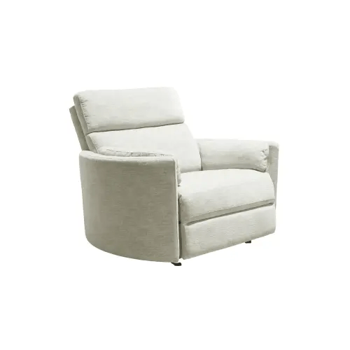 Rayna Dove 53" Power Gliding Oversized Cuddler Recliner | Living Spaces