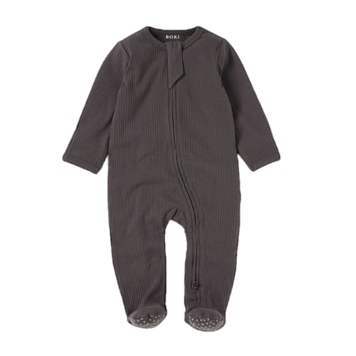 BOKI Organic Cotton 2-way Zipsuit | Charcoal | Shop Today. Get it Tomorrow! | takealot.com