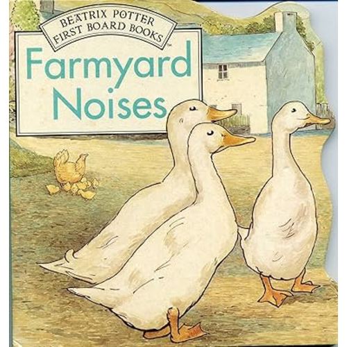 Farmyard Noises: Shaped Board Book (Potter Shaped Board Book)