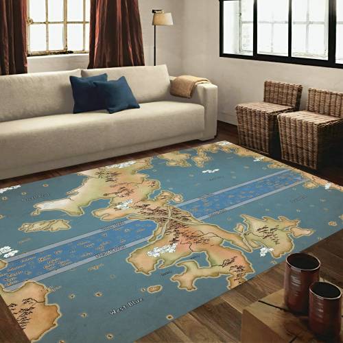 Map rug, anime world map rug, anime rug, anime map rug, anime art rug, japan rug, japanese rug, manga rug, manga art rug, cartoon rug