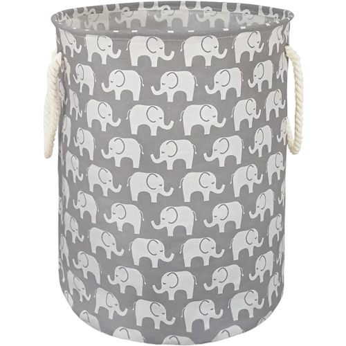 Round Laundry Basket Storage Bins Nursery Hamper Gift Baskets for Home,Office,Home Decor