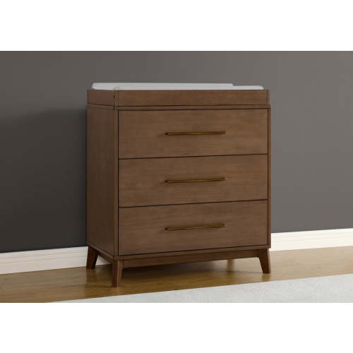 Spencer 3 Drawer Dresser with Changing Top and Interlocking Drawers | Delta Children