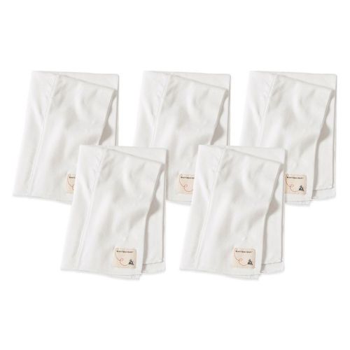 Burt's Bees Baby® 5-Pack Organic Cotton Burp Cloths in Cloud