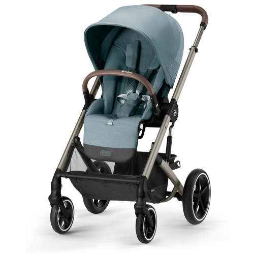 Cybex Balios S Lux 2 Stroller - Taupe Frame / Sky Blue