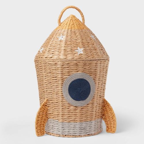 Space Woven Kids' Storage With Lid - Pillowfort™