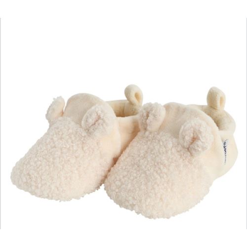 Baby Neutral Ivory Sherpa Booties – Gerber Childrenswear
