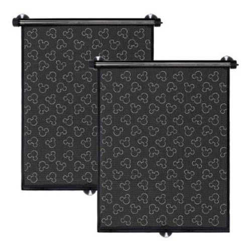 Disney Baby by J.L Childress Pull-Down Car Window Shades, 2 Pack, Black