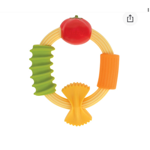 Pasta Silicone Teething Ring