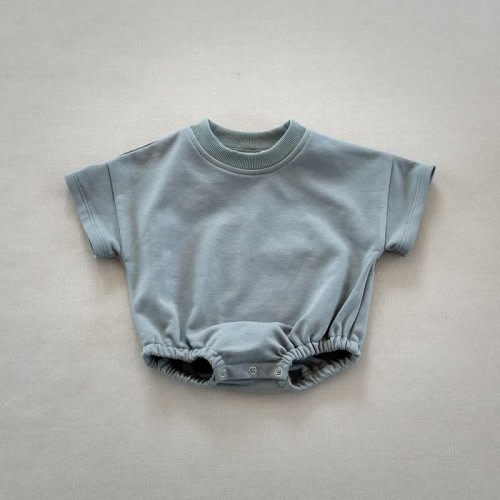 Baby Loose Solid Color Comfort Bodysuit