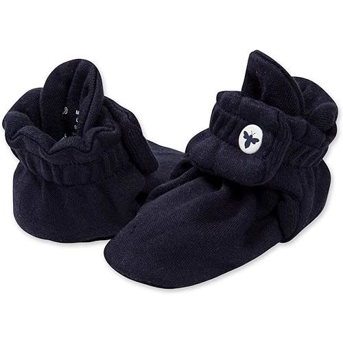 Burt's Bees Baby Booties, Organic Cotton Adjustable Infant Sock