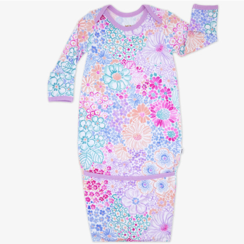 Doodle Blooms Infant Gown – Little Sleepies