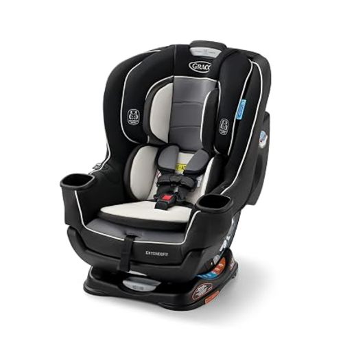 Graco Extend2Fit 2-in-1 Convertible Car Seat, Gotham
