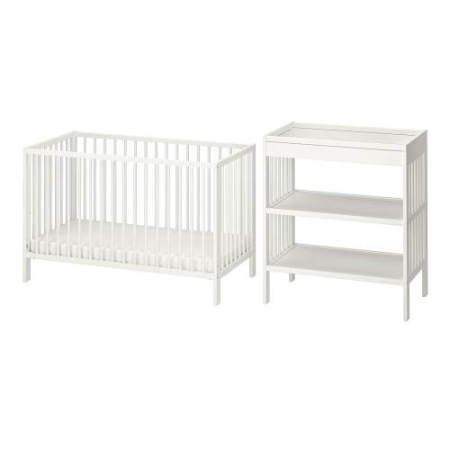 GULLIVER 2-piece baby furniture set - white